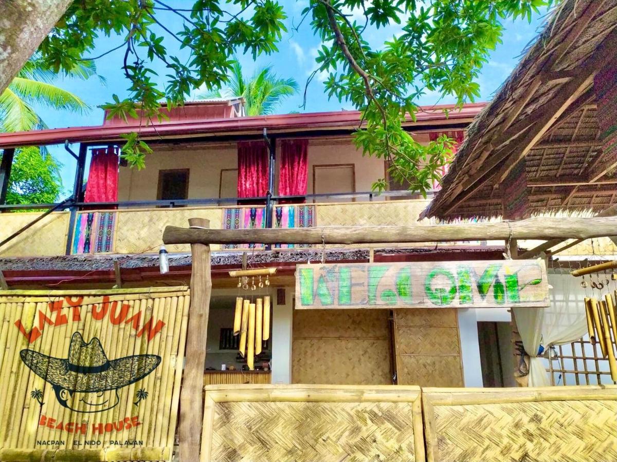 Lazy Juan Beach House Nacpan El Nido Exterior photo